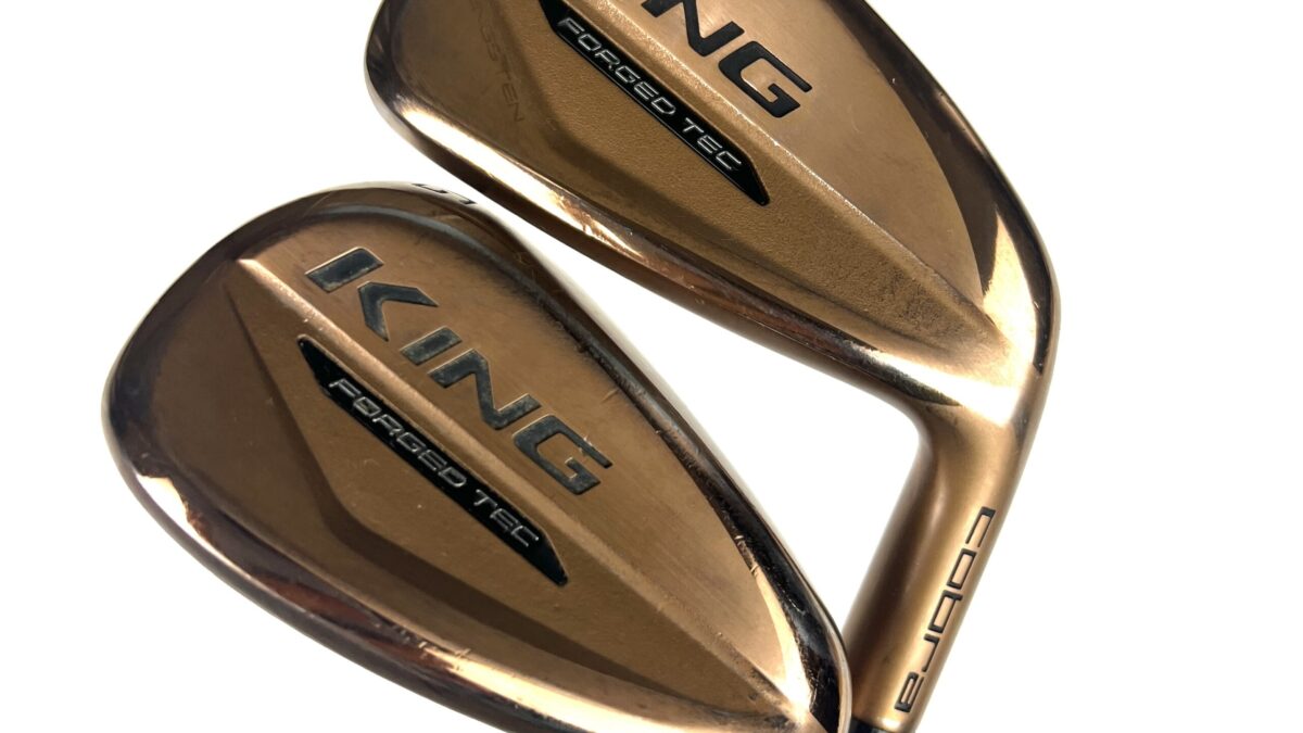 Cobra King Forged Tec Copper Irons / 5-PW / KBS $-Taper Lite