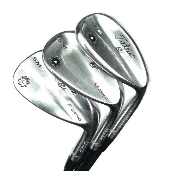 Titleist Vokey SM6 Wedge Set / 48, 54, 60 Degree / Vokey Wedge Flex