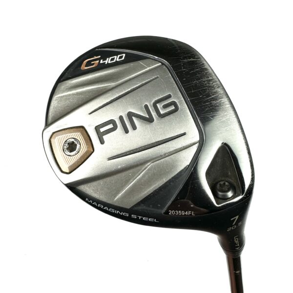 Ping G400 7 Wood / 20.5 Degree / Alta CB 65 Stiff Flex