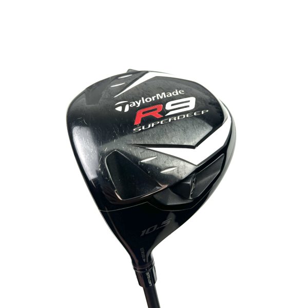 Left Handed Taylormade R9 Superdeep TP Driver / 10.5 Degree / Project X TP Regular Flex
