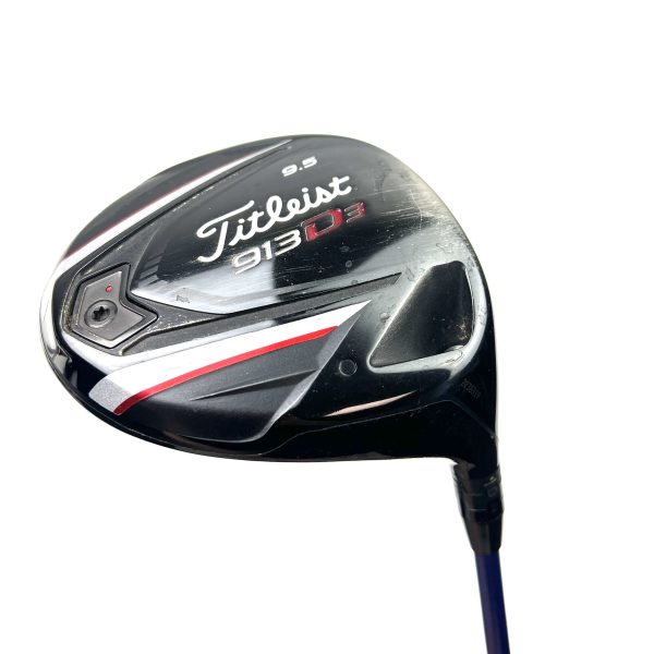 Titleist 913 D3 Driver / 9.5 Degree / Diamana S62 Stiff Flex