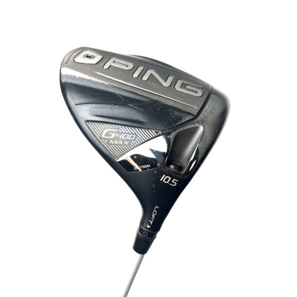 Ping G400 Max Driver / 10.5 Degree / Aldila Ascent 50 Stiff Flex