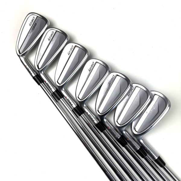 Left Handed Ping I230 Irons / 4-PW / N.S. Pro Modus 3 X-Stiff Flex