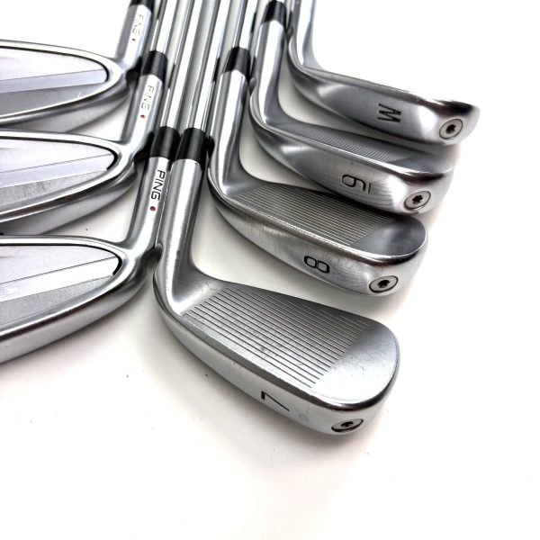 Left Handed Ping I230 Irons / 4-PW / N.S. Pro Modus 3 X-Stiff Flex