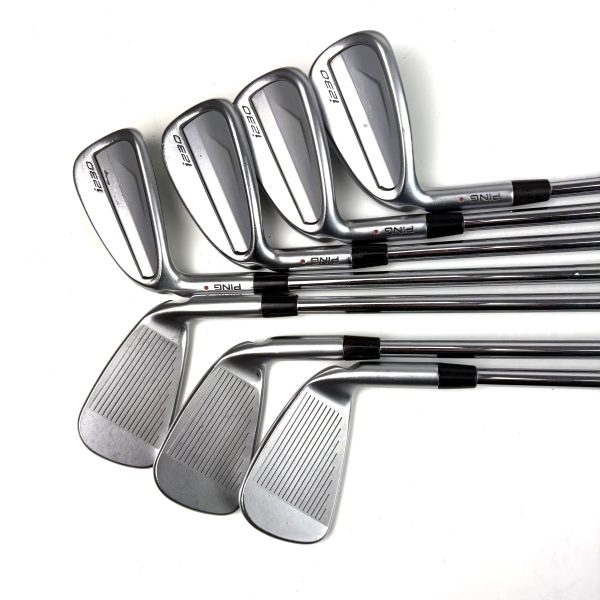 Left Handed Ping I230 Irons / 4-PW / N.S. Pro Modus 3 X-Stiff Flex