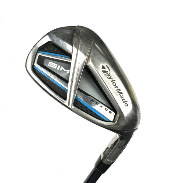 Taylormade Sim Max OS Approach Wedge / 49 Degree / Ventus 7S Stiff Flex