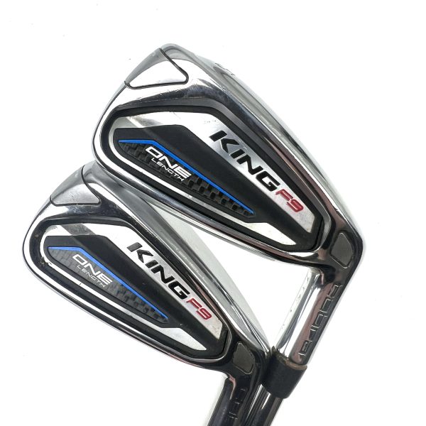 Cobra King F9 One Length Irons / 5-PW + GW / KBS Tour Regular Flex
