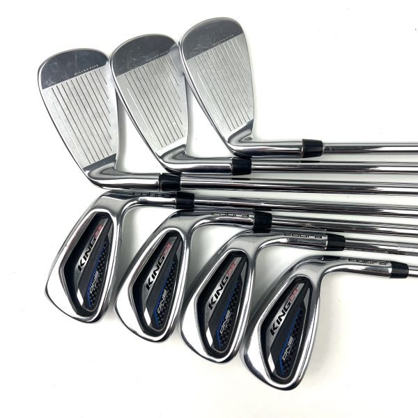 Cobra King F9 One Length Irons / 5-PW + GW / KBS Tour Regular Flex