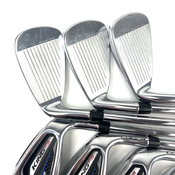 Cobra King F9 One Length Irons / 5-PW + GW / KBS Tour Regular Flex