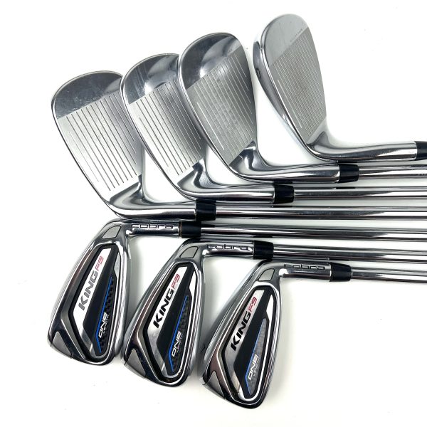 Cobra King F9 One Length Irons / 5-PW + GW / KBS Tour Regular Flex