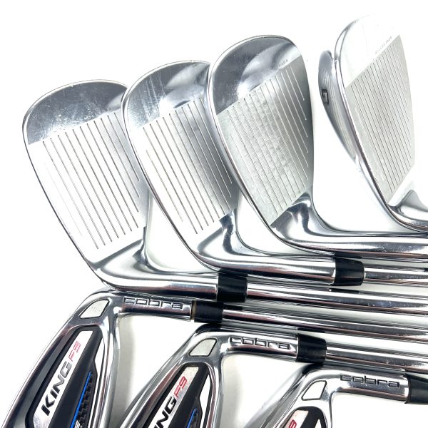 Cobra King F9 One Length Irons / 5-PW + GW / KBS Tour Regular Flex