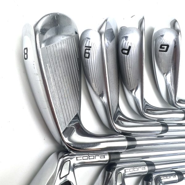 Cobra King F9 One Length Irons / 5-PW + GW / KBS Tour Regular Flex