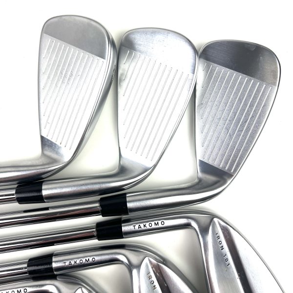 Left Handed Takomo 101 Irons / 4-PW / KBS Tour Lite Regular Flex