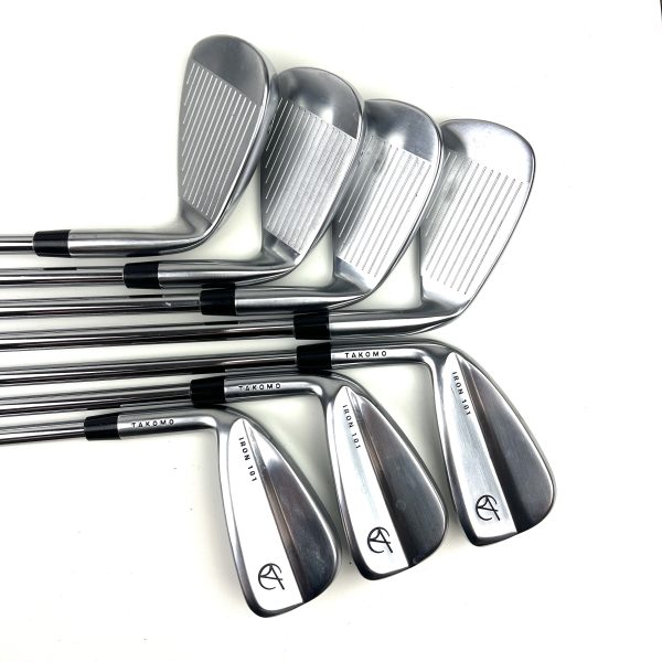 Left Handed Takomo 101 Irons / 4-PW / KBS Tour Lite Regular Flex