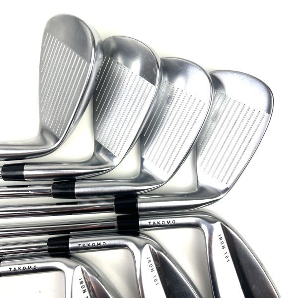 Left Handed Takomo 101 Irons / 4-PW / KBS Tour Lite Regular Flex