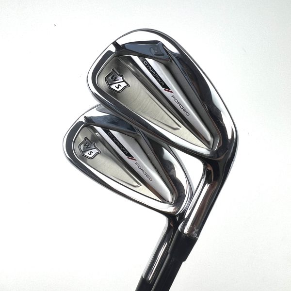 Wilson Staff Dynapwr Forged Irons / 5-PW / KBS $-Taper Lite 100 Stiff Flex