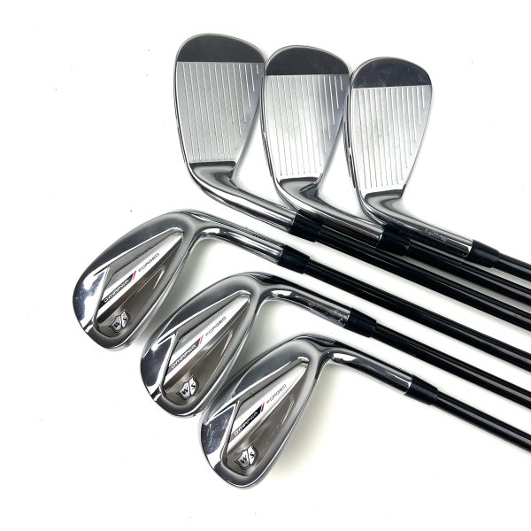 Wilson Staff Dynapwr Forged Irons / 5-PW / KBS $-Taper Lite 100 Stiff Flex