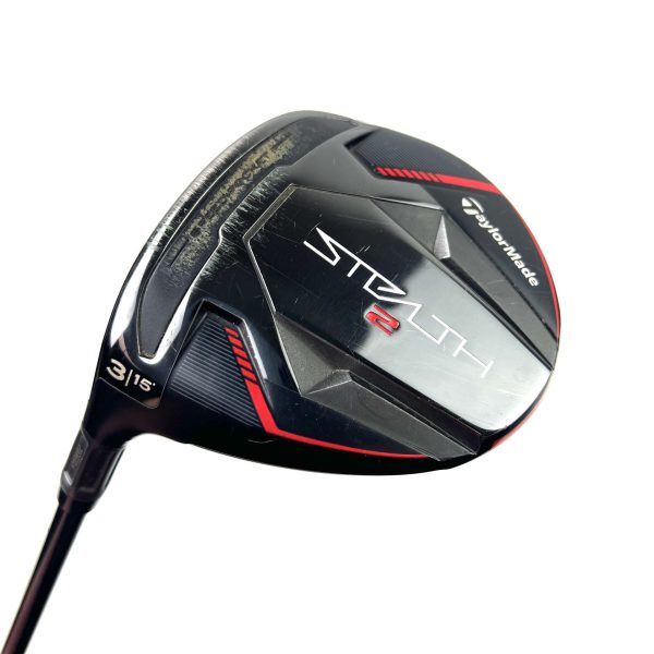 Left Handed Taylormade Stealth 2 3 Wood / 15 Degree / Ventus 5R Regular Flex