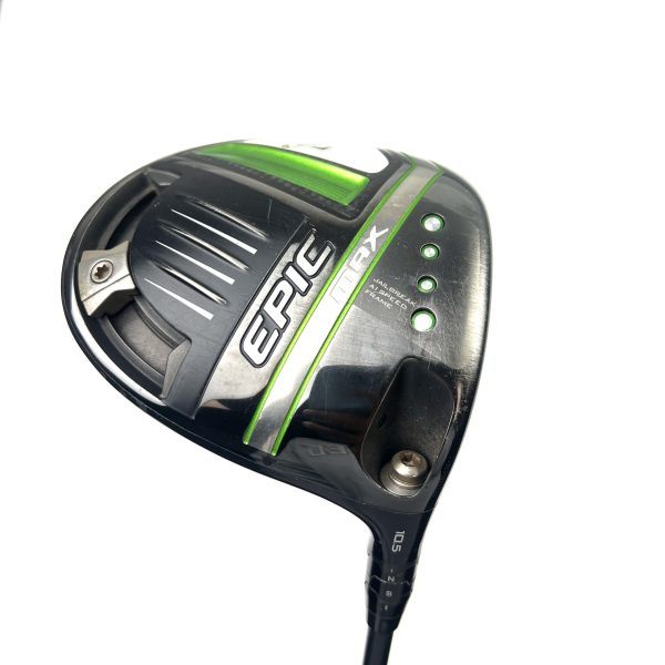 Callaway Epic Max Driver / 10.5 Degree / Cypher Forty Regular Flex