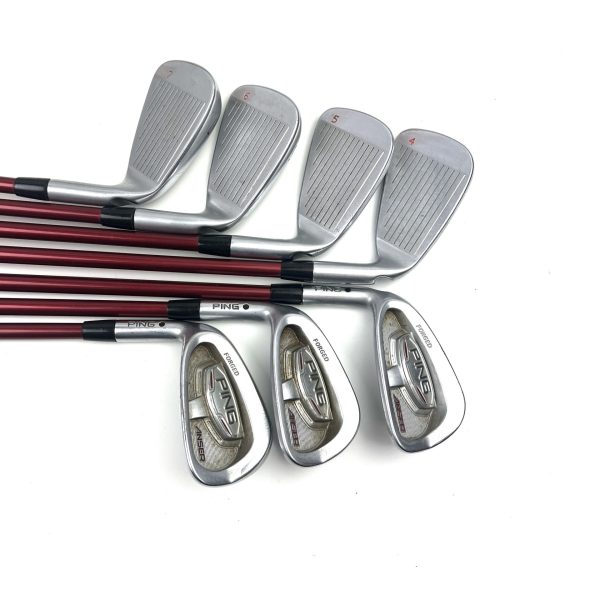 Left Handed Ping Anser Forged Irons / 4-PW / TFC 149 Regular Flex