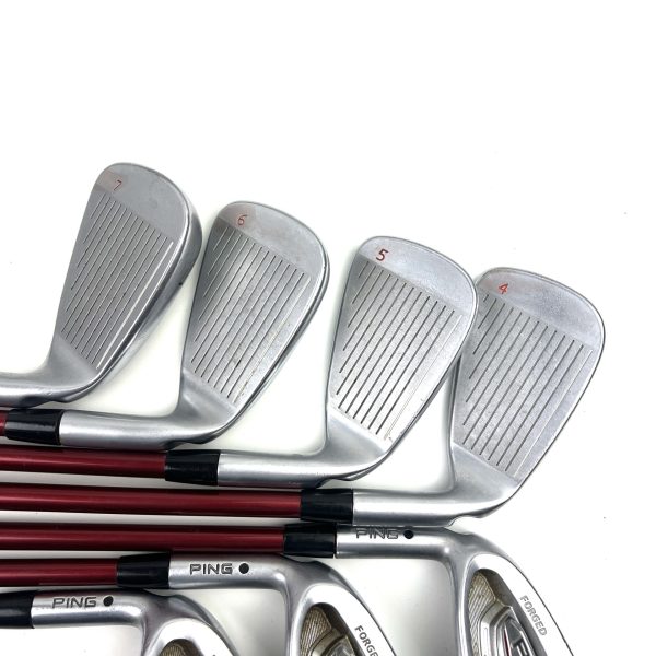 Left Handed Ping Anser Forged Irons / 4-PW / TFC 149 Regular Flex