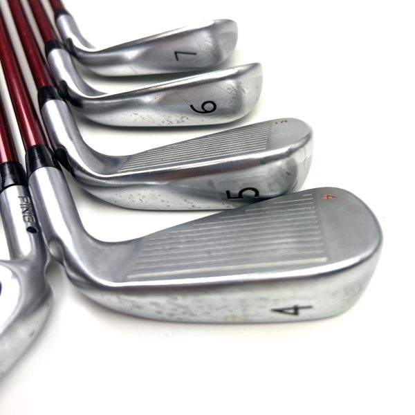 Left Handed Ping Anser Forged Irons / 4-PW / TFC 149 Regular Flex