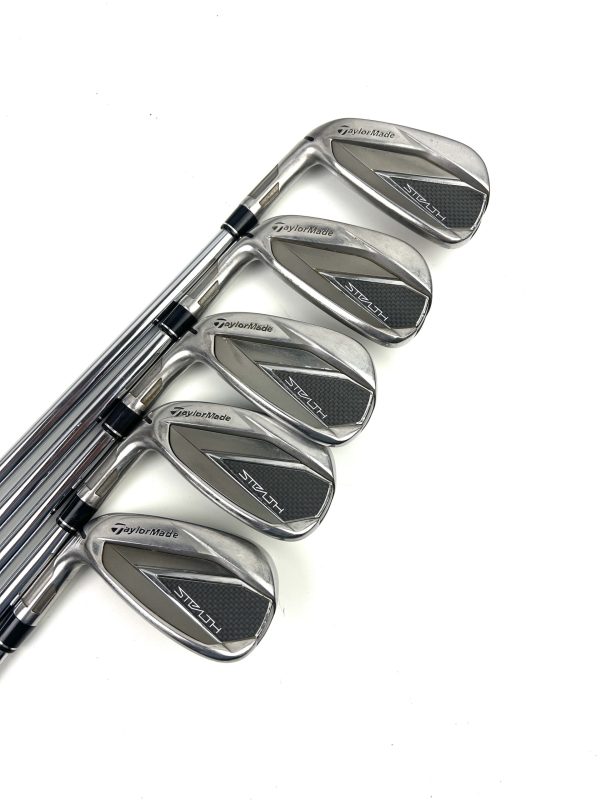 Left Handed Taylormade Stealth Irons / 6-PW / N.S. Pro 950 Neo Regular Flex