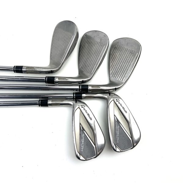 Left Handed Taylormade Stealth Irons / 6-PW / N.S. Pro 950 Neo Regular Flex