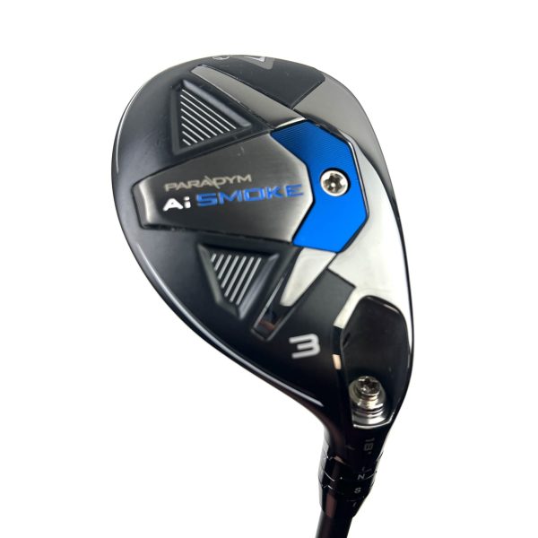 Callaway Paradym AI Smoke 3 Hybrid / 18 Degree / Cypher Seventy Stiff Flex