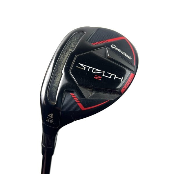 Left Handed Taylormade Stealth 2 4 Hybrid / 22 Degree / Ventus 6R Regular Flex