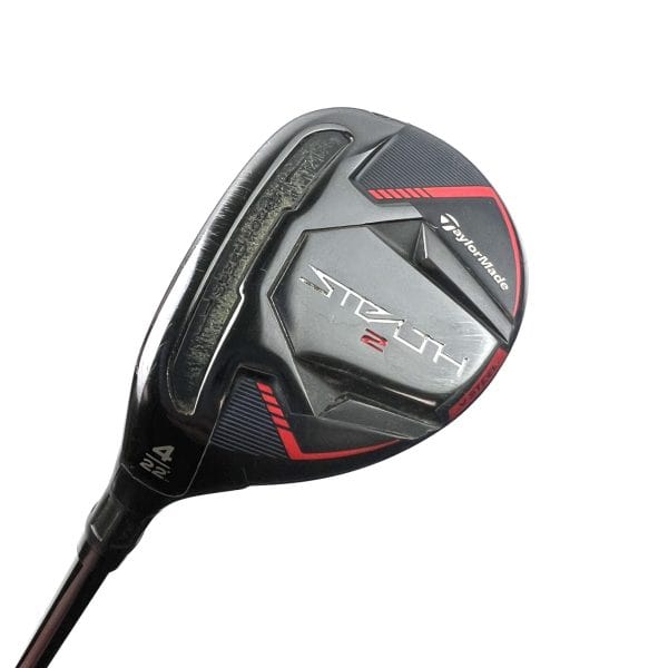 Left Handed Taylormade Stealth 2 4 Hybrid / 22 Degree / Ventus 6R Regular Flex