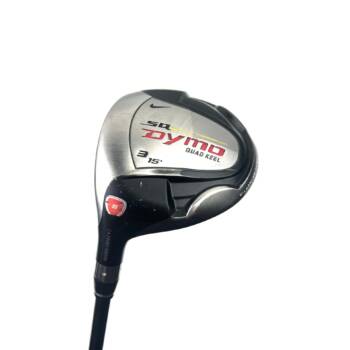 Left Handed SQ Dymo 3 Wood / 15 Degree / UST Mamiya Stiff Flex