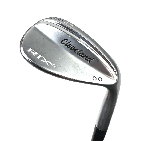 Cleveland RTX4 Lob Wedge / 60 Degree / Dynamic Gold S400 Stiff Flex