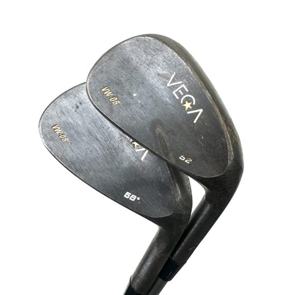 Vega VW-08 Wedge Set / 52 & 58 Degree / KBS Tour C-Taper 120 Stiff Flex