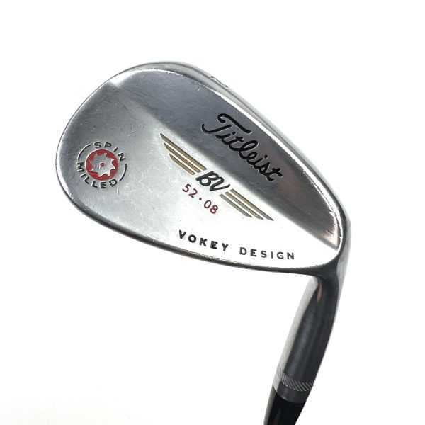 Titleist Vokey Spin Milled Gap Wedge / 52 Degree / Vokey Wedge Flex