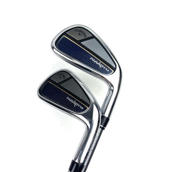 Callaway Paradym Irons / 4-PW + AW / HZRDUS Regular Flex