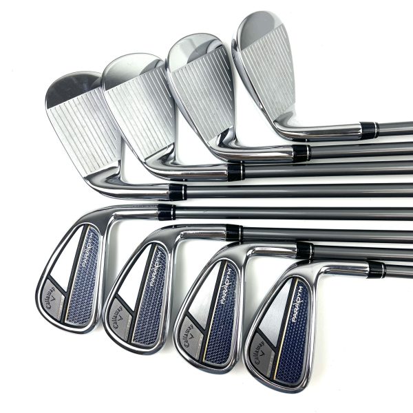 Callaway Paradym Irons / 4-PW + AW / HZRDUS Regular Flex