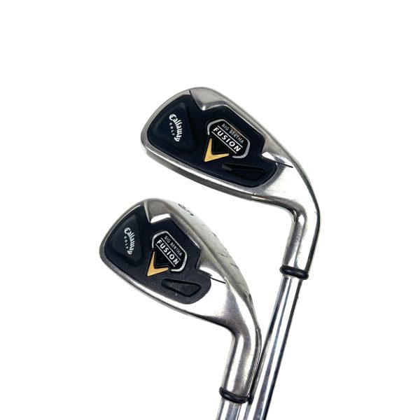 Callaway Big Bertha Fusion Irons / 4-SW + AW / N.S Pro Regular Flex