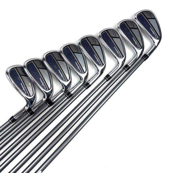 Callaway Paradym Irons / 4-PW + AW / HZRDUS Regular Flex