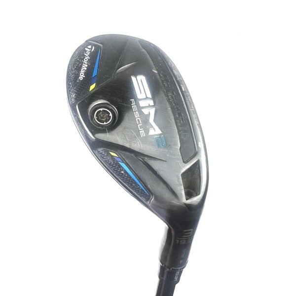 Taylormade Sim 2 Rescue 3 Hybrid / 19.5 Degree / Tensei Blue AV Series Stiff Flex