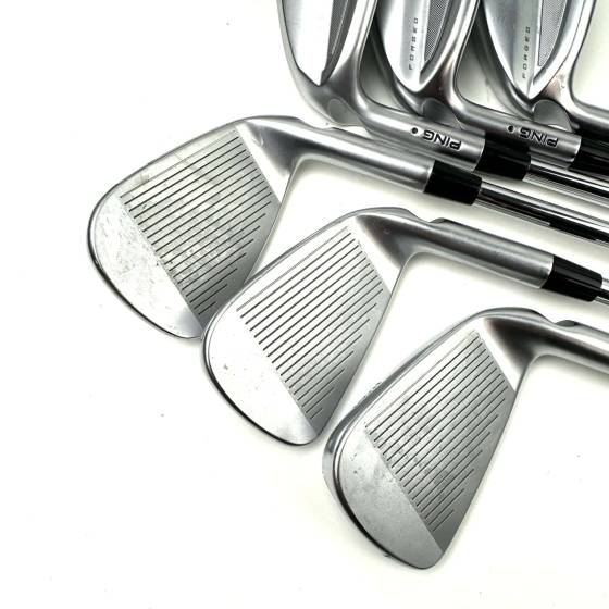 Left Handed Ping I525 Irons / 6-PW + UW / AWT 2.0 Stiff Flex