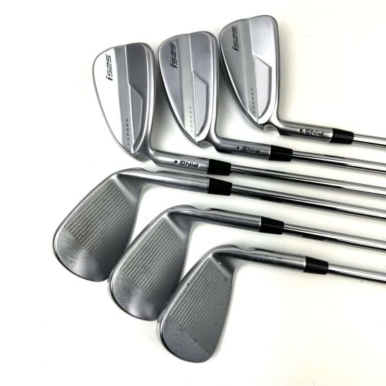 Left Handed Ping I525 Irons / 6-PW + UW / AWT 2.0 Stiff Flex