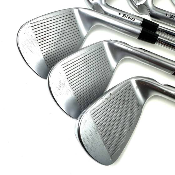Left Handed Ping I525 Irons / 6-PW + UW / AWT 2.0 Stiff Flex