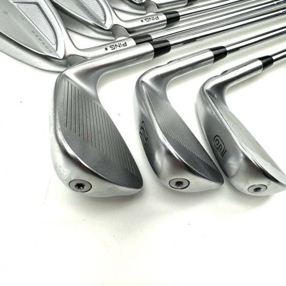 Left Handed Ping I525 Irons / 6-PW + UW / AWT 2.0 Stiff Flex