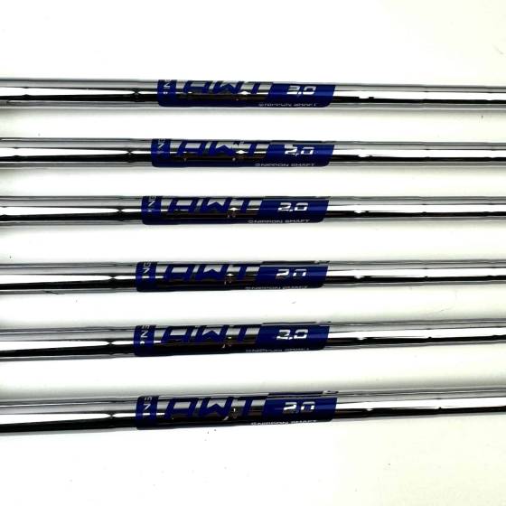 Left Handed Ping I525 Irons / 6-PW + UW / AWT 2.0 Stiff Flex