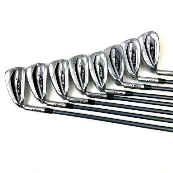 Left Handed Ping G425 Irons / 5-SW + UW / Alta CB AWT Senior Flex