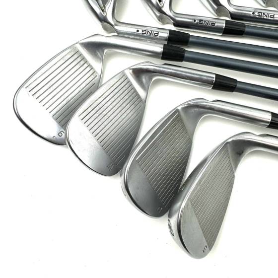 Left Handed Ping G425 Irons / 5-SW + UW / Alta CB AWT Senior Flex