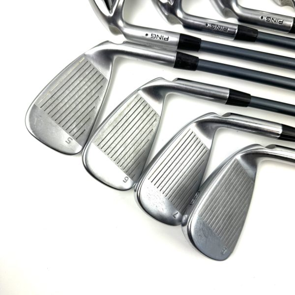 Left Handed Ping G425 Irons / 5-SW + UW / Alta CB AWT Senior Flex