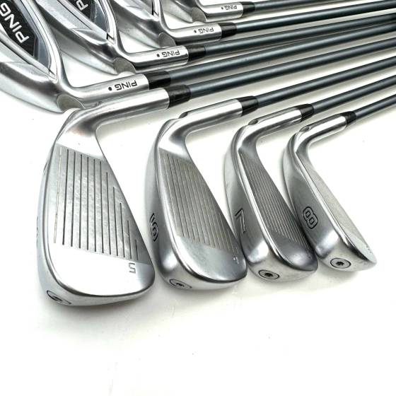 Left Handed Ping G425 Irons / 5-SW + UW / Alta CB AWT Senior Flex
