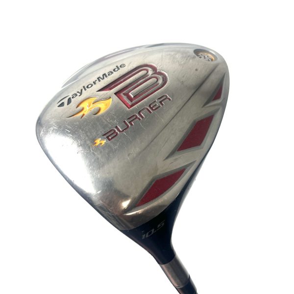Left Handed Taylormade Burner 2008 Driver / 10.5 Degree / REAX 49 Regular Flex